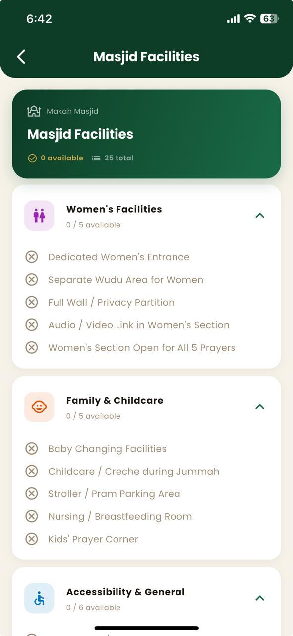 Facilities