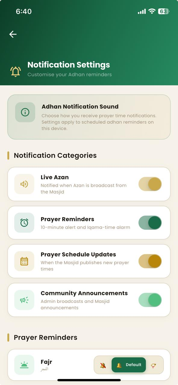 Notifications
